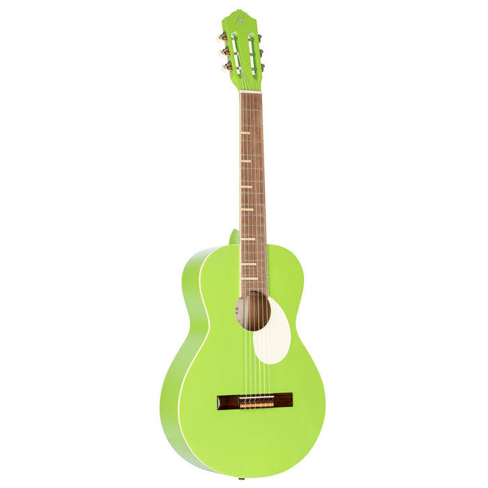 ORTEGA Gaucho Series 4/4 Nylon String Guitar 6-String - Green Apple + Gig Bag