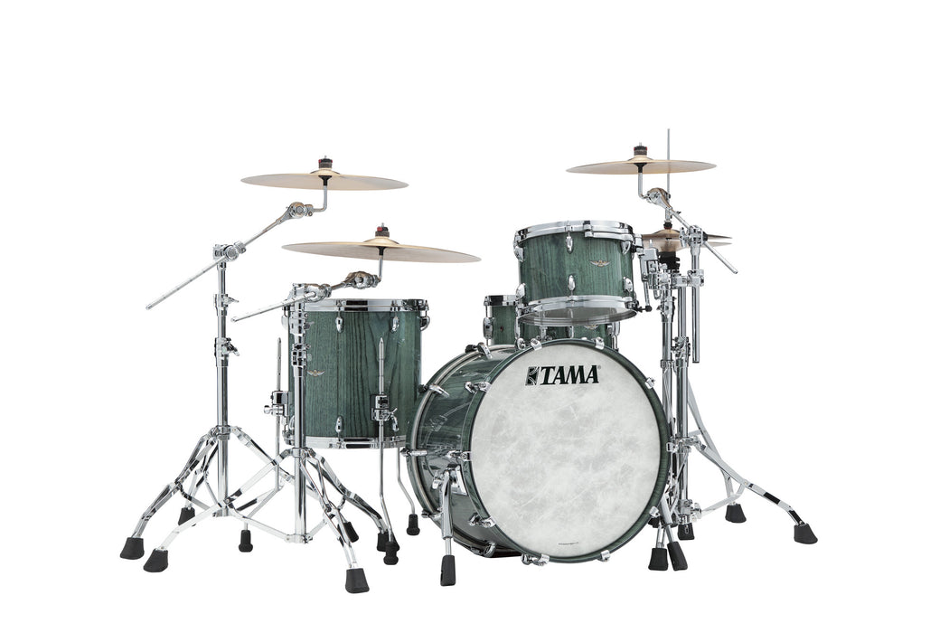 TAMA STAR Walnut Shell Kit 3 pcs - Light Indigo Japanese Chestnut/Chrome HW