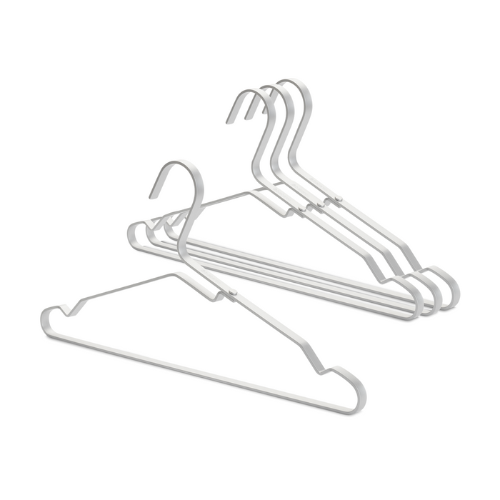 Brabantia Aluminum clothes rack silver 4 pcs 118661