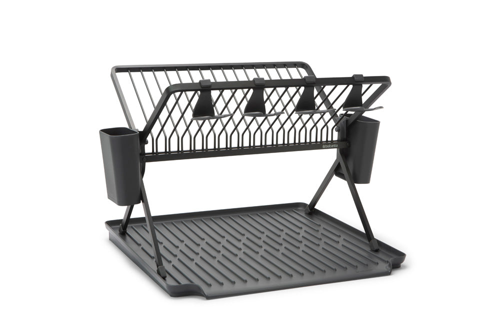 Brabantia Folding dish dryer large dark grey 139482