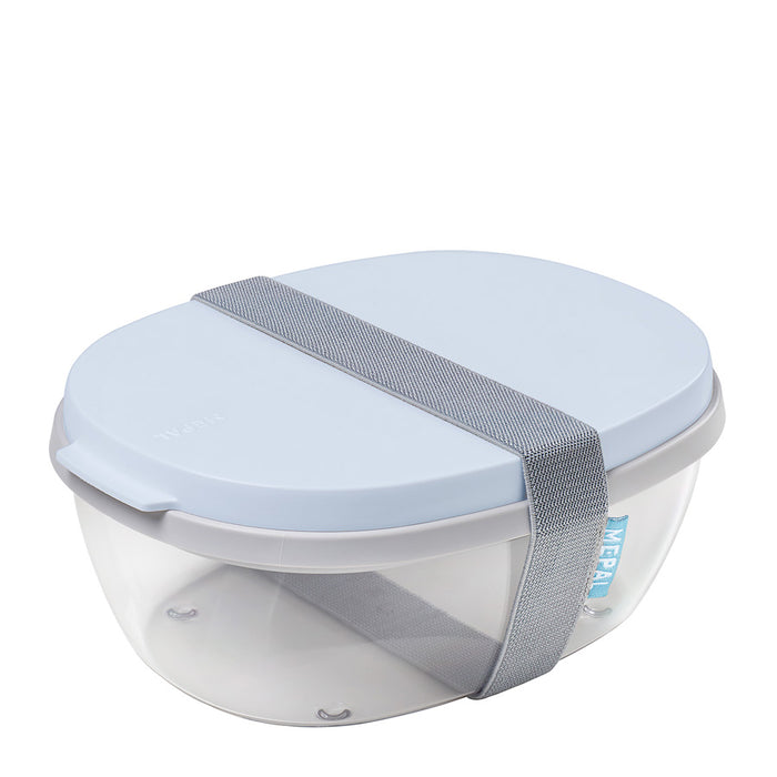 Mepal Salad Box Ellipse Nordic Blue 107640513800