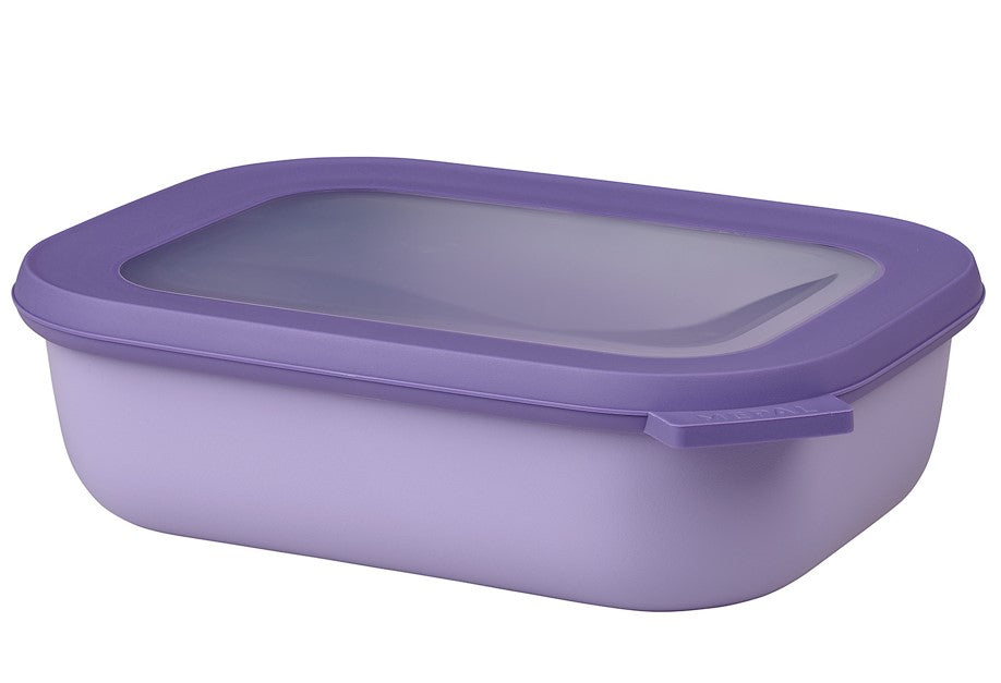 Mepal Cirqula rectangular bowl 1000ml Nordic Lilac 106255074600