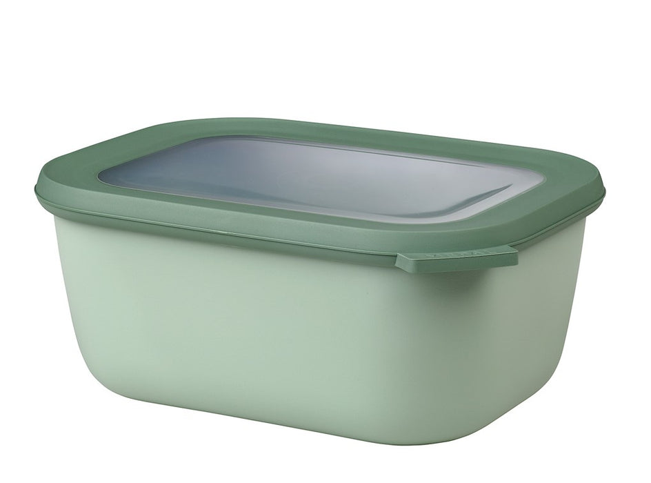 Mepal Cirqula rectangular bowl 1500ml Nordic Jade 106257094700