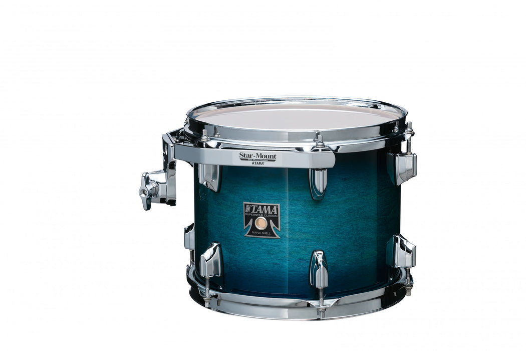 TAMA Superstar Classic Rack Tom 13" x 9" - Blue Lacquer Burst/Chrome HW
