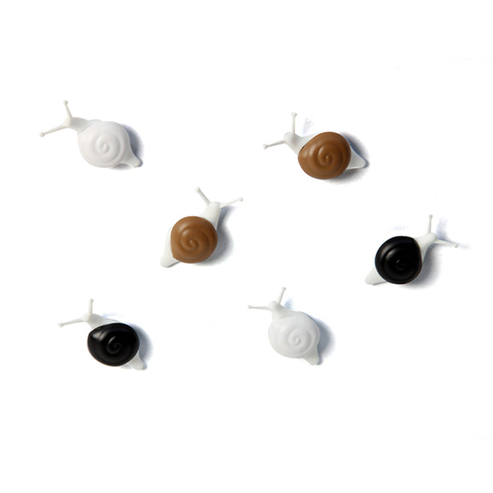 Qualy Snail magnets 6-piece Mix 10289-MX