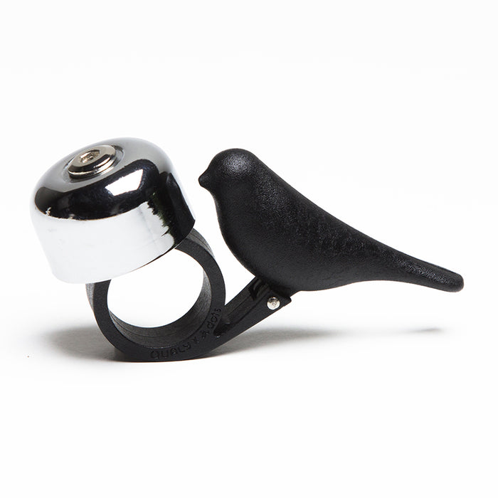 Qualy Bird bicycle bell black QLX20009-BK