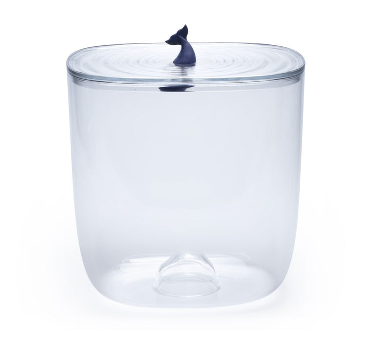 Qualy Moby whale blue container 10331-CL-BU
