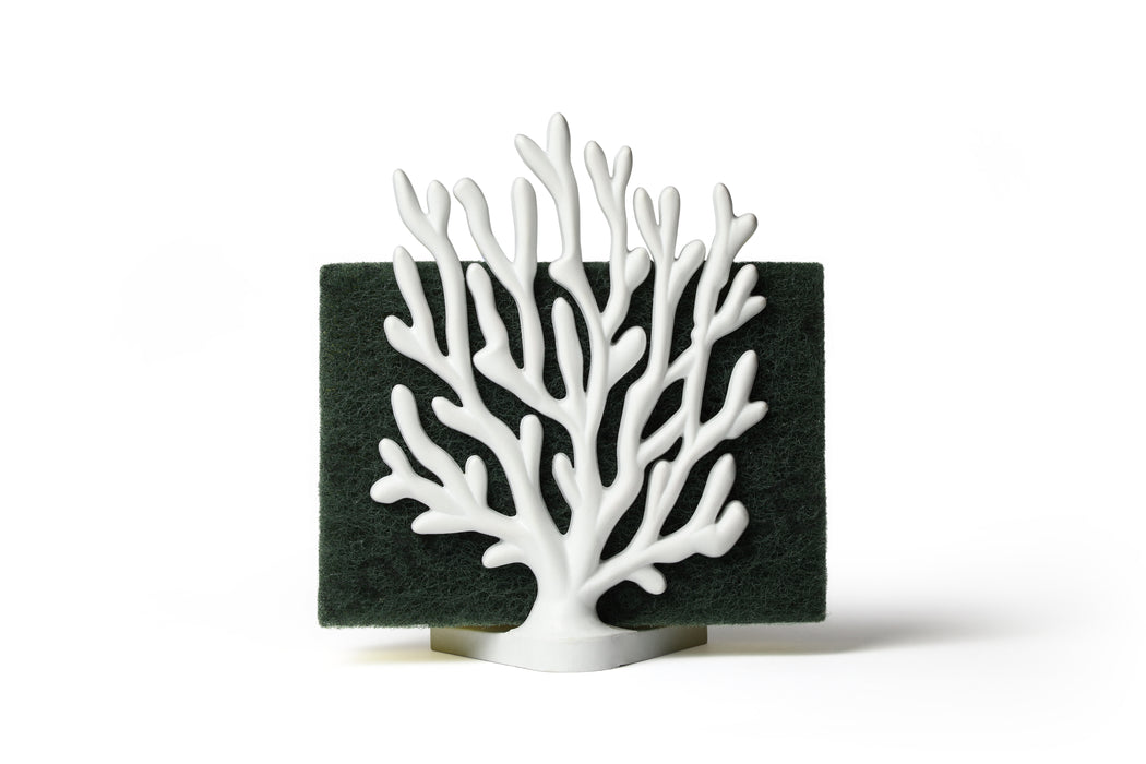 Qualy Coral sponge holder 10335-WH