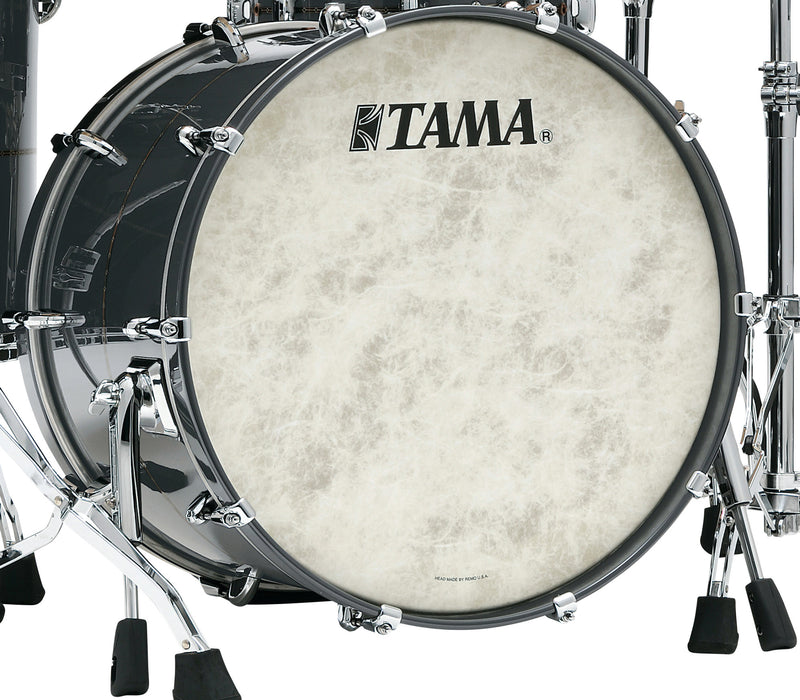 TAMA STAR Walnut Bass Drum 24" x 14" - Smoky Black/Chrome HW