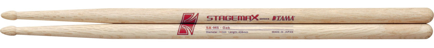TAMA Stagemax Series Drumsticks - unlackiert
