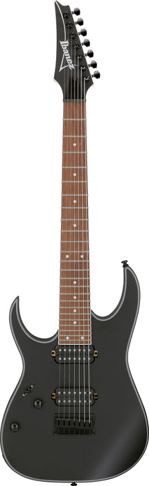 IBANEZ RG Electric Guitar 7-String Lefty - Black Flat