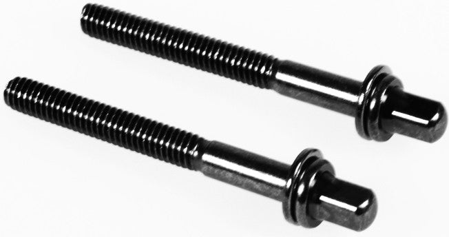 TAMA Tension bolt W7/32xL54mm w/ metal washer (2pcs/set) - Black Nickel