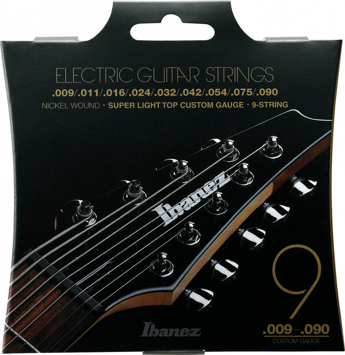 IBANEZ String Set for 9 String E-Guitar - Super Light Custom
