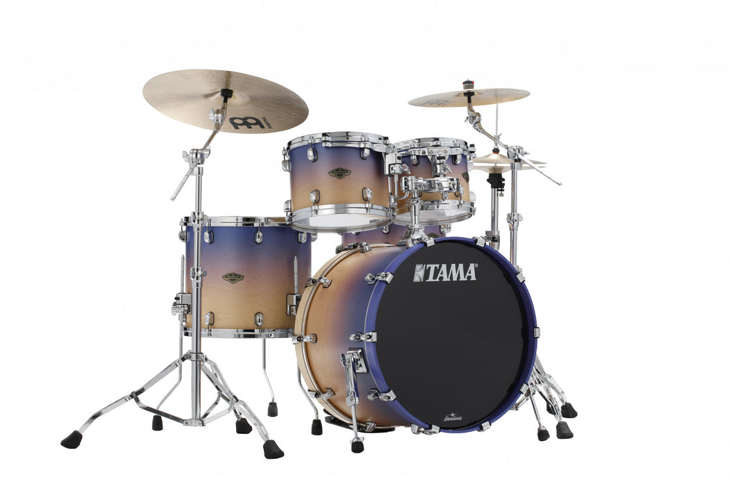 TAMA Starclassic Walnut/Birch Lacquer Shell Kit 4 pcs - Satin Purple Atmosphere Fade/Chrome HW
