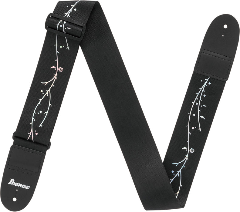 IBANEZ Tim Henson Signature Strap - Black/Tree of Death Pattern