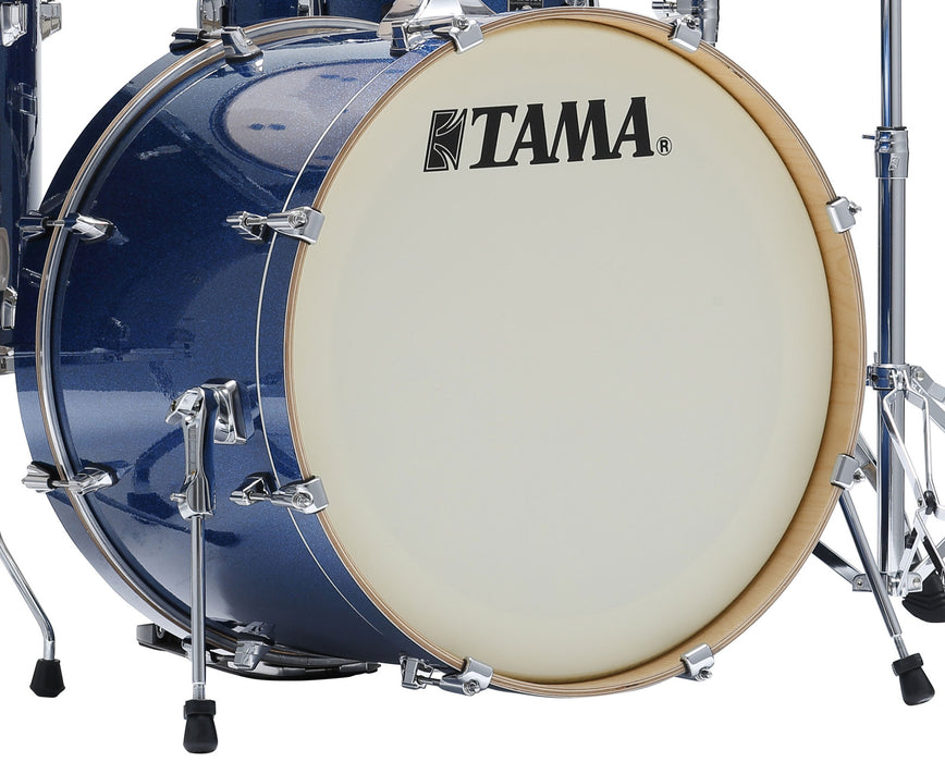 TAMA Superstar Classic Bass Drum 22" x 14" - Indigo Sparkle/Chrome HW/without Mount