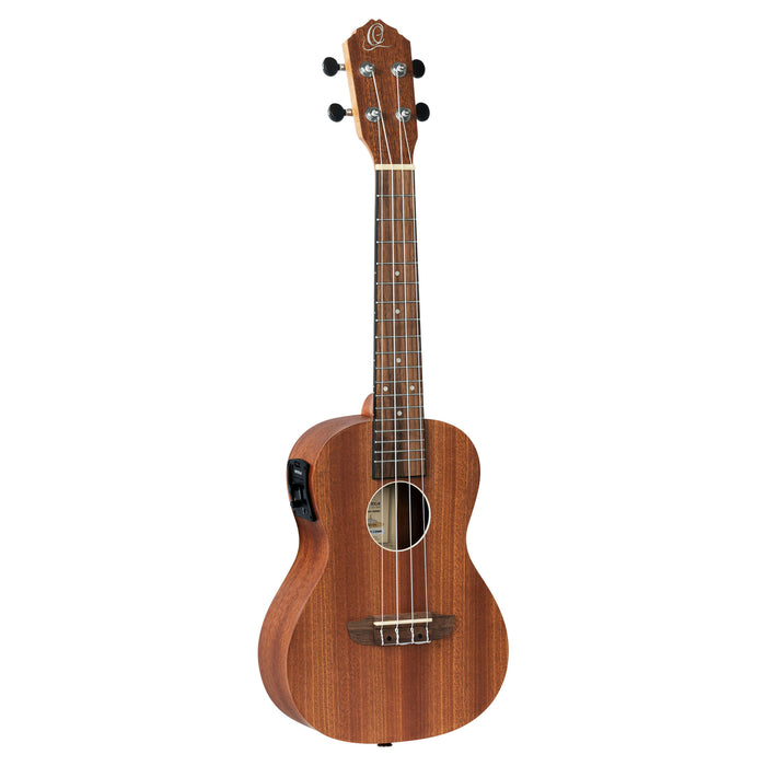 ORTEGA Timber Series Soprano Preamp Ukulele 4 String - Sapele Natural + Bag