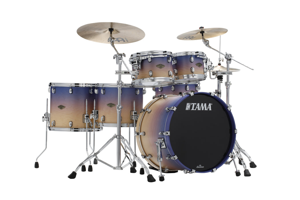 TAMA Starclassic Walnut/Birch Lacquer Shell Kit 5 pcs - Satin Purple Atmosphere Fade/Chrome HW