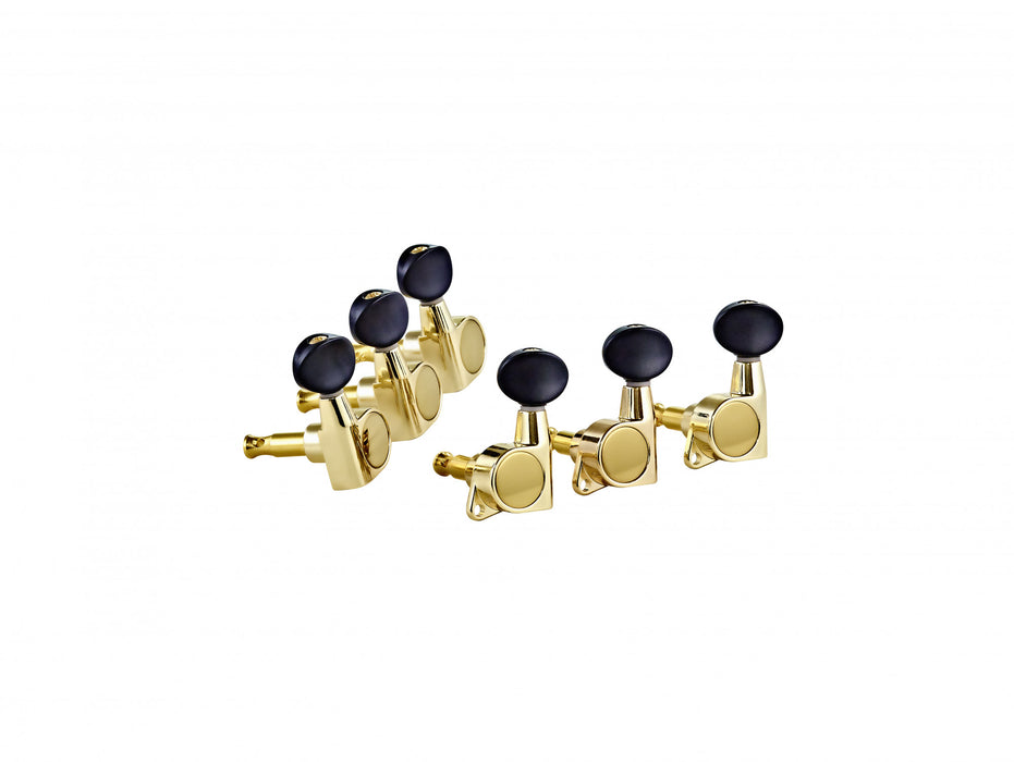 ORTEGA 3+3 Guitar Tuning Machines - Gold
