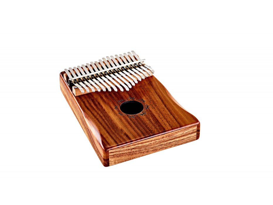 ORTEGA Lizard Series Kalimba 17 Keys - Solid Acacia