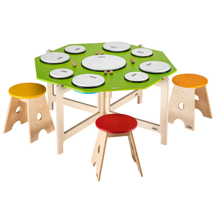 NINO Percussion Classroom Hand Drum Group Rhythm Set