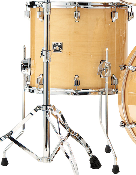 TAMA Superstar Classic Floor Tom - 18" x 16" Gloss Natural Blonde/Chrome HW