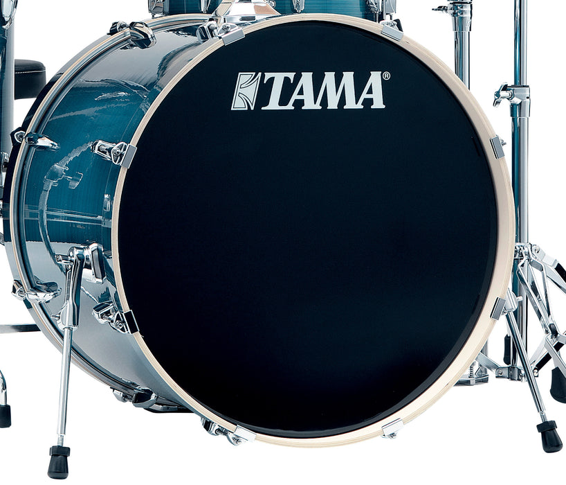 TAMA Imperialstar Bass Drum 20" x 16" - Hairline Blue/Chrome HW