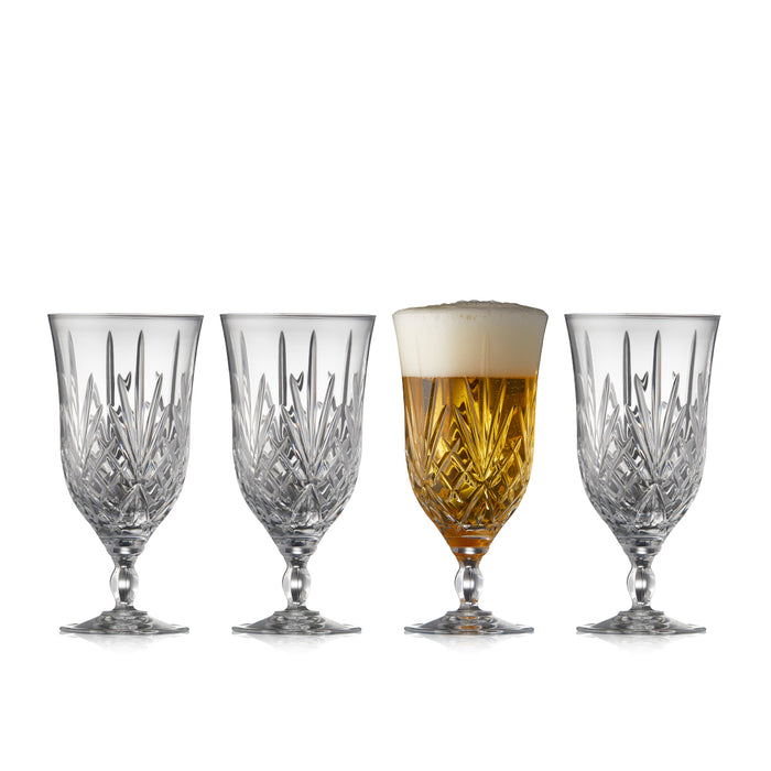 Lyngby Glas Melodia crystal glass beer glasses 400 ml 4 pieces 916094