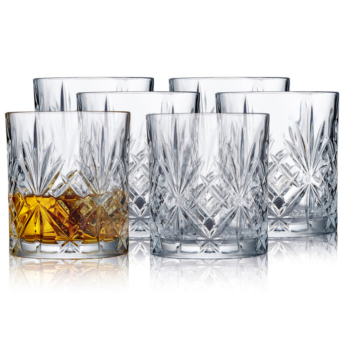 Lyngby Glas Crystal glass whisky glasses Melodia 310 ml 6 pieces 916107