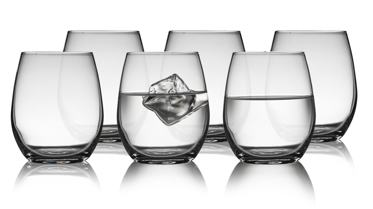 Lyngby Glas Juvel water glasses 390 ml 6 pieces 916257