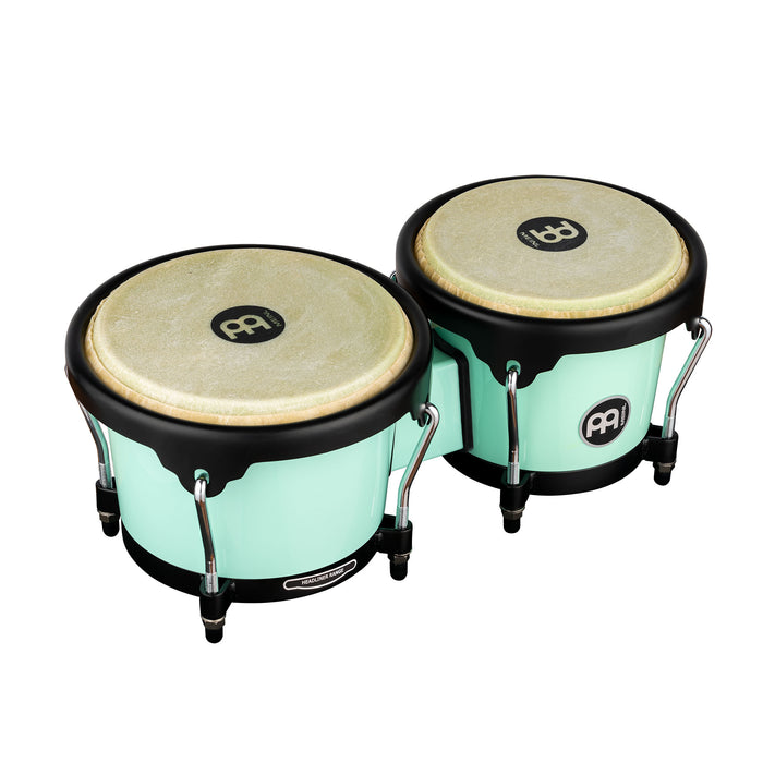 MEINL Percussion Journey Series Bongo 6 1/2" Macho & 7 1/2" Hembra - Seafoam Green