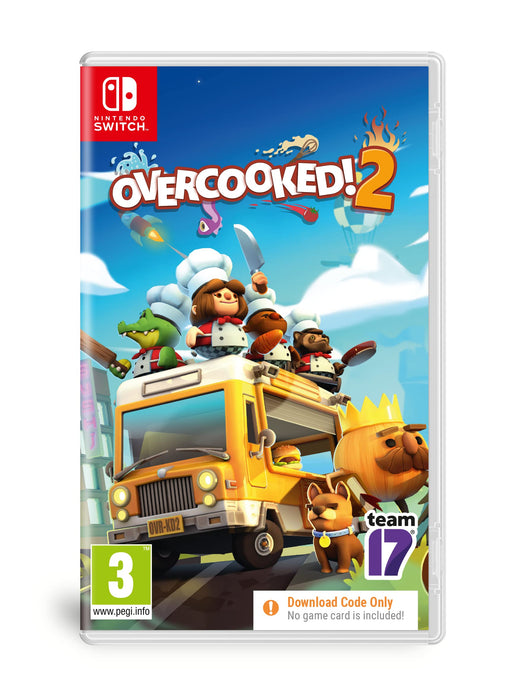 SOLD OUT Overcooked! 2 (Code in a Box) Switch