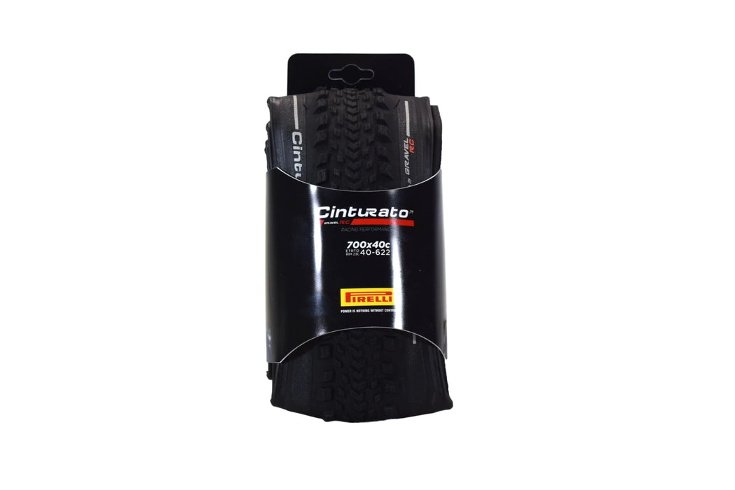 Pirelli Cinturato Gravel RC 40-622 (700 x 40c) Gravel Bike Tire - Gravel Racing Specific Design for Pro-Level Performance - Higher Speeds - Enhanced Lateral Grip (1 Tire)