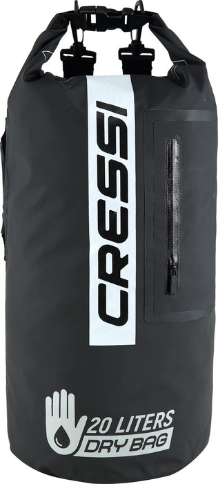 Cressi Premium Dry Bag, Black/Black, 20 LT