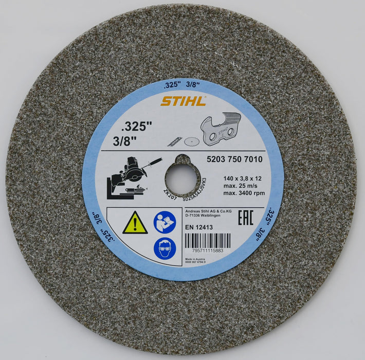 Stihl 5203-750-7010 Grinding wheel for sharpening machine .325", 3/8"