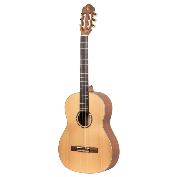 ORTEGA Family Series Pro 4/4 Classical Slim Neck Guitar 6 String Lefty - Cedar / Mahogany Natural + Gigbag