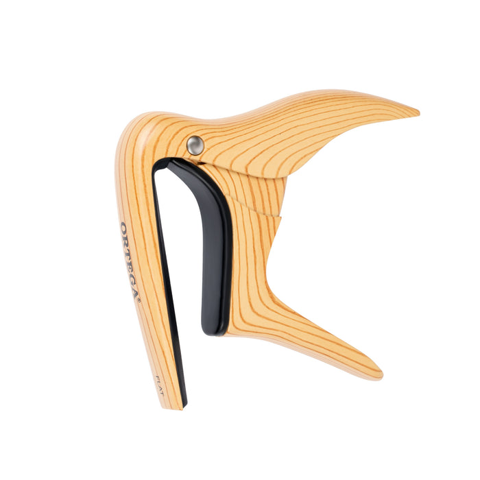 ORTEGA Flat Guitar Capo - Maple Design