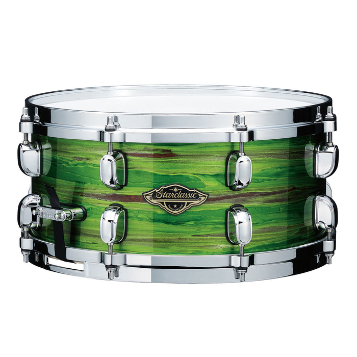 TAMA Starclassic Walnut/Birch Snare Drum 13" x 6" - Lacquer Shamrock Oyster/Chrome HW