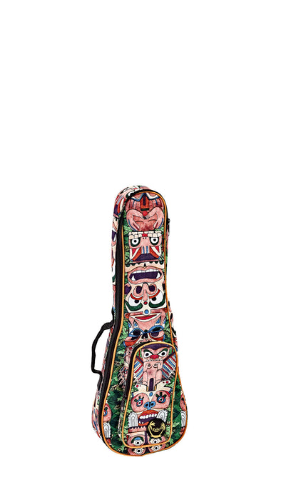 KEIKI Designer Series Concert Ukulele Bag - Totem