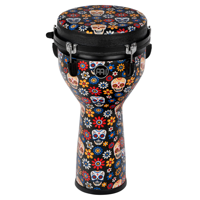 MEINL Percussion Jumbo Djembe Synthetic Head 10" - Day Of The Dead