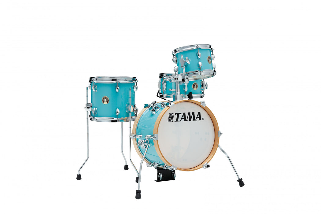 TAMA Club-Jam Flyer Shell Kit 4 pcs - Aqua Blue/Chrome HW
