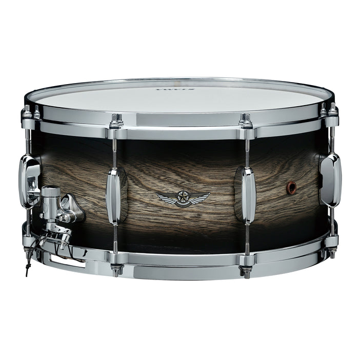 TAMA STAR Walnut Snare Drum 14" x 6,5" - Satin Black Japanese Sen Burst/Chrome HW
