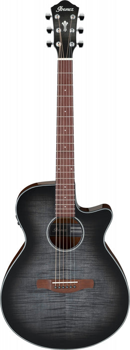 IBANEZ AEG Series Acoustic Guitar 6 String - Transparent Charcoal Burst