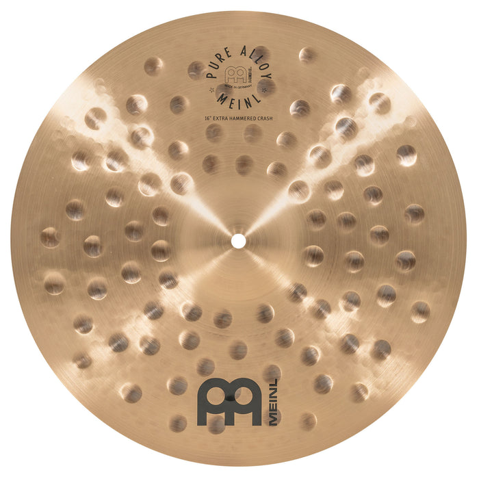 MEINL Cymbals Pure Alloy Extra Hammered Crash - 16"