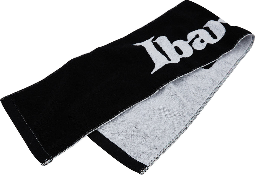 IBANEZ Towel Black, White Logo