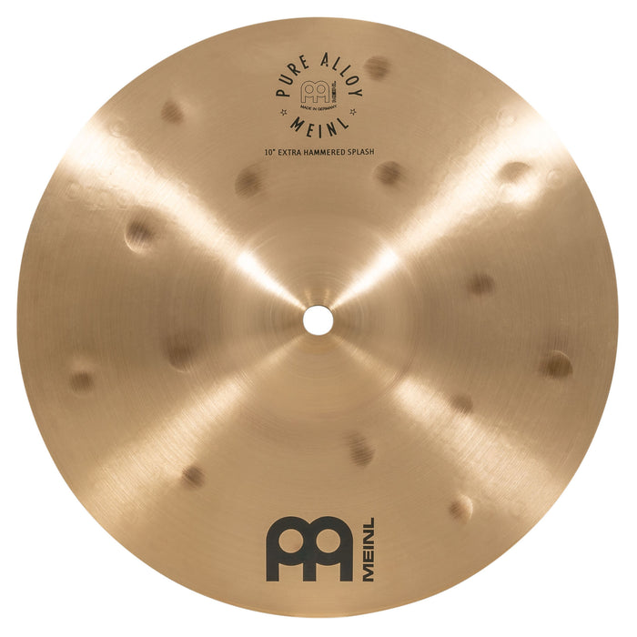 MEINL Cymbals 10" Pure Alloy Extra Hammered Splash