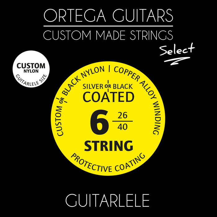 ORTEGA Custom Made Strings Select - Guitarlele 6 String
