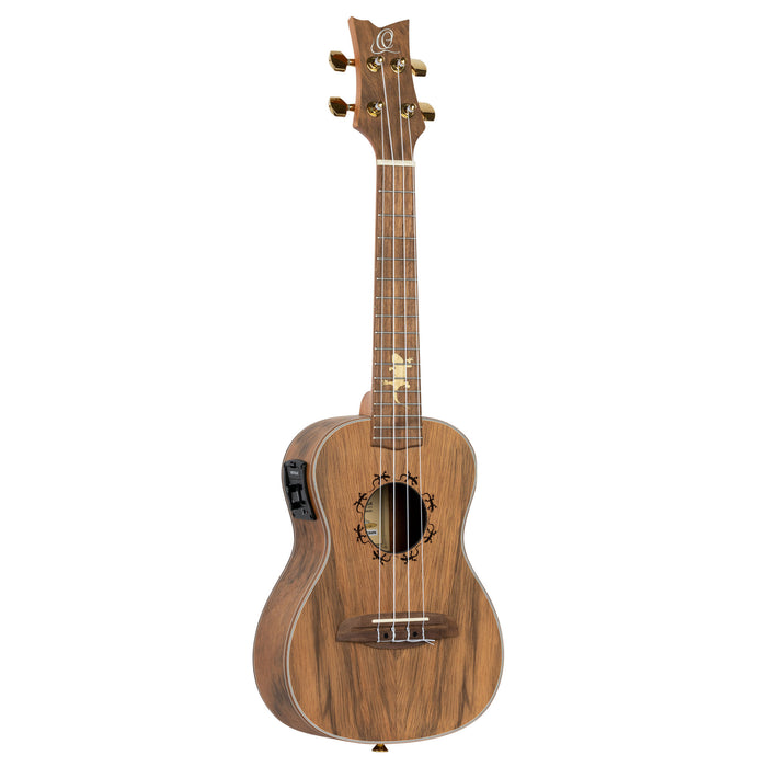 ORTEGA Lizard Series Concert Ukulele 4 String - Paldao Natural + Bag