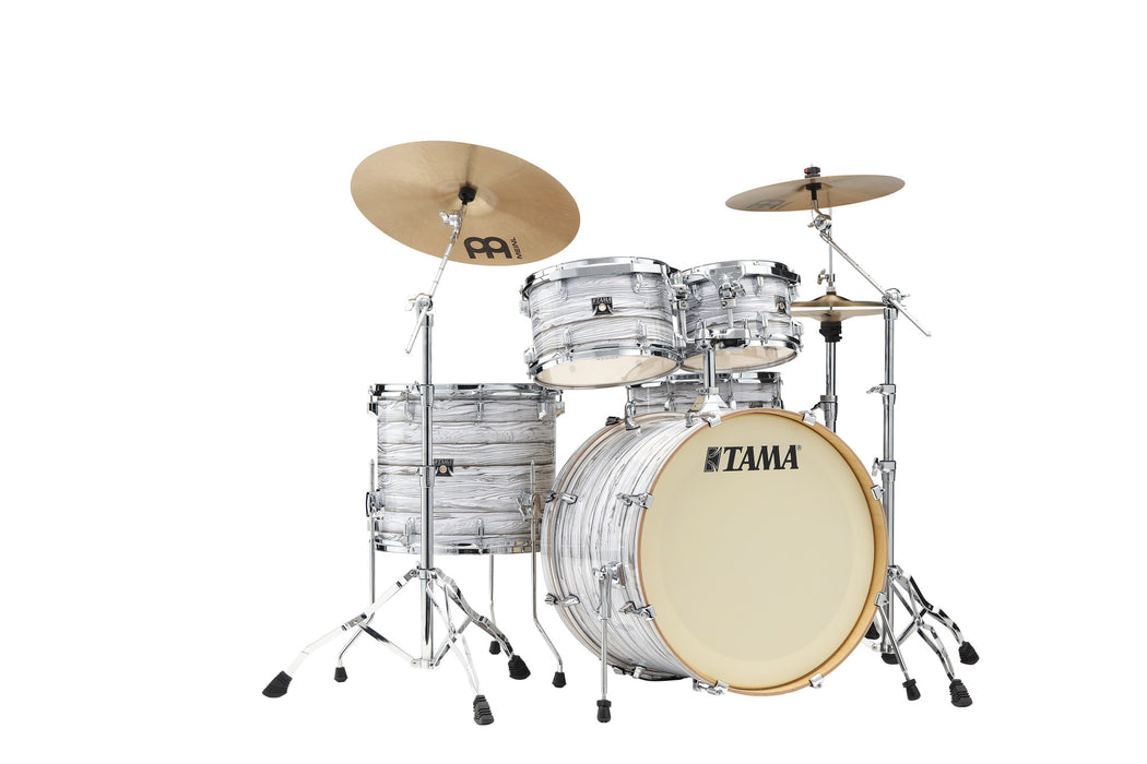 TAMA Superstar Classic Maple Drum Set 5 pcs - Ice Ash Wrap/Chrome HW + SM5W Hardware Kit
