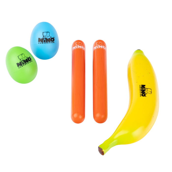 NINO Percussion Kids Mixed Rhythm Set - 4 Pcs.